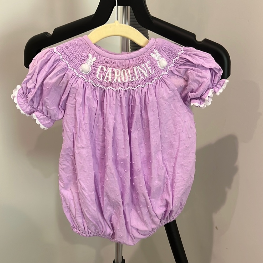 Personalized Easter Outfit, Caroline